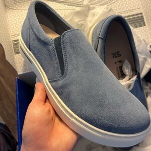 Birkenstock Sky Blue Slip-On Loafers